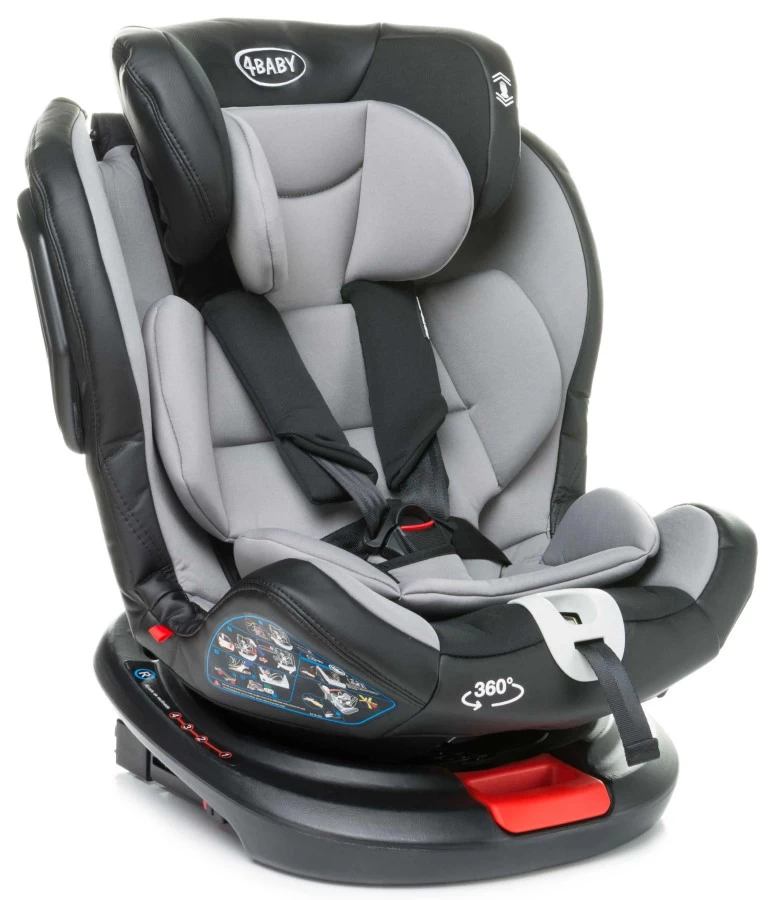 4Baby Roto-Fix Blue 360º 0-36 Kg Isofix Autostoel 7 4Baby Roto-Fix Blue 360º 0-36 Kg Isofix Autostoel - Afbeelding 5