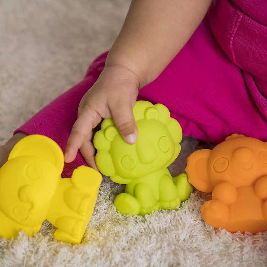 Bright Starts Tropic Animals 9 Stuks Speelgoed Dieren K12615 7 Bright Starts Tropic Animals 9 Stuks Speelgoed Dieren K12615 - Afbeelding 5