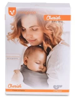 Cangaroo Sling Cherish Pink Draagdoek 7186 -Kinderkraft Winkel Cangaroo Sling Cherish Pink Draagdoek 7186 3