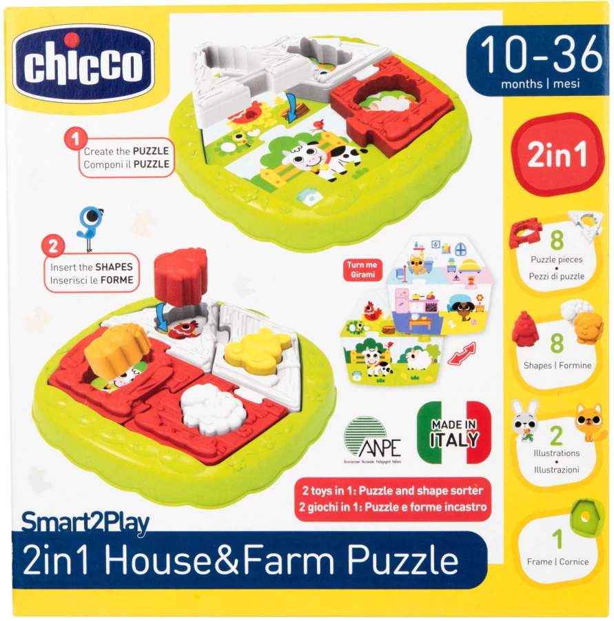 Chicco 2-in-1 Huispuzzel 00011085000000 11 Chicco 2-in-1 Huispuzzel 00011085000000 - Afbeelding 9