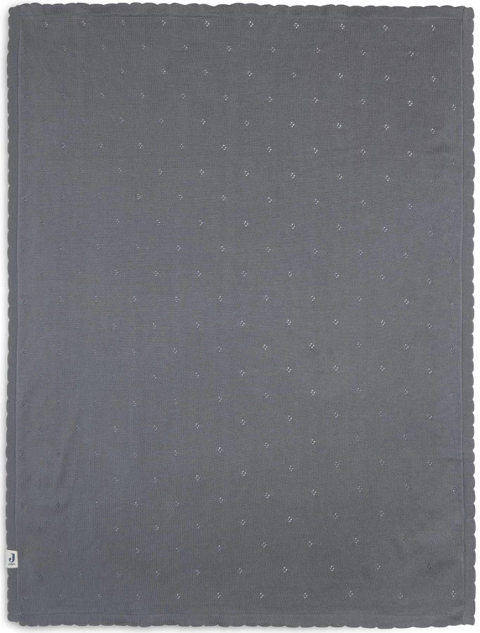 Jollein Pointelle Storm Grey 100 X 150 Cm Ledikantdeken 516-522-66064 5 Jollein Pointelle Storm Grey 100 X 150 Cm Ledikantdeken 516-522-66064 - Afbeelding 3