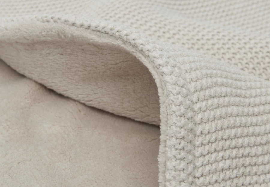Jollein Basic Knit Nougat / Fleece 75 X 100 Cm Wiegdeken 517-511-65360 8 Jollein Basic Knit Nougat / Fleece 75 X 100 Cm Wiegdeken 517-511-65360 - Afbeelding 6
