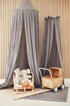 Jollein Vintage Storm Grey 155 Cm Sluier 002-001-00094 7 Jollein Vintage Storm Grey 155 Cm Sluier 002-001-00094 -Kinderkraft Winkel Jollein Vintage Storm Grey 002 1