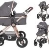 Lorelli Alexa Luxe Black 3-in-1 Combi Kinderwagen Incl. Autostoel 1002129-2186 -Kinderkraft Winkel Lorelli Alexa Luxe Black 3 in 1 Combi Kinderwagen incl. Autostoel 1002129 2186