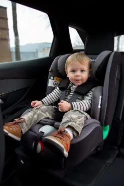 Ding York Black Leather I-Size Autostoel 9-36 Kg K63 -Kinderkraft Winkel ML Ding York 10 2 1