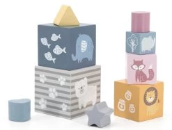 PolarB 2-in-1 Houten Stapelblokken En Vormenstoof 44016 15 PolarB 2-in-1 Houten Stapelblokken En Vormenstoof 44016 -Kinderkraft Winkel PolarB 2 in 1 Houten Stapelblokken en Vormenstoof 44016 2