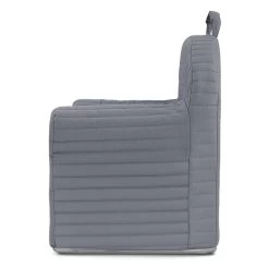Albero Mio Stripe Graphite Kinderfauteuil -Kinderkraft Winkel albero mio stripe graphite kinderfauteuil 3