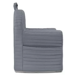 Albero Mio Stripe Graphite Kinderfauteuil -Kinderkraft Winkel albero mio stripe graphite kinderfauteuil 4