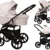 Baby Merc Q9 Black/Beige Kinderwagen Incl. Autostoel Q9/197B