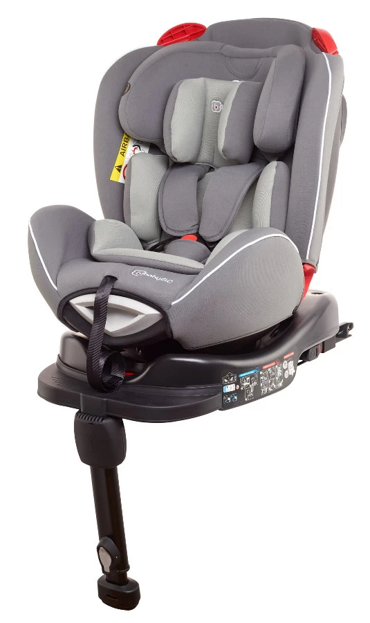 Babygo Fixleg Grey Isofix 360° Autostoel 0-25 Kg 2702 4 Babygo Fixleg Grey Isofix 360° Autostoel 0-25 Kg 2702 - Afbeelding 2