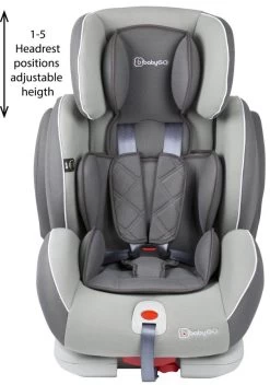 Babygo Sira Grijs Isofix Autostoel 9-36 Kg 3752 -Kinderkraft Winkel babygo sira grijs isofix autostoel 12