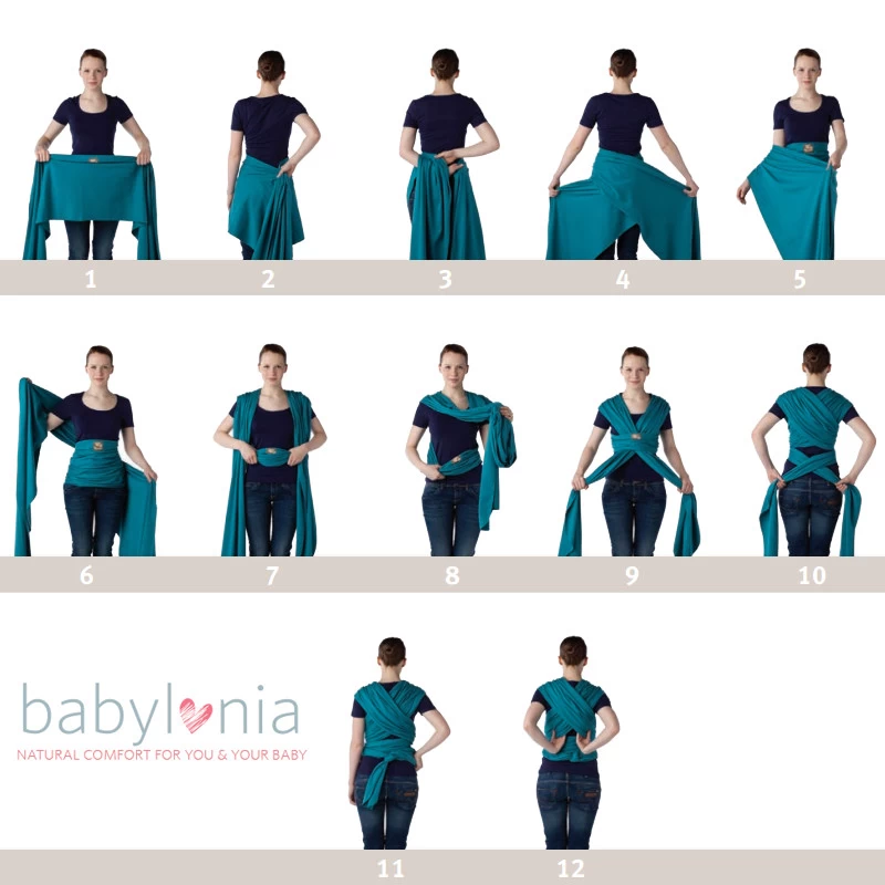 Babylonia Tricot-Slen Organic Sierra Brown Draagdoek BDDTS_1_903 8 Babylonia Tricot-Slen Organic Sierra Brown Draagdoek BDDTS_1_903 - Afbeelding 6