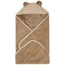 Babymatex Muslin Koala Brown/Beige 95x95 Cm Wikkeldeken Voor Autostoel TB0444_01