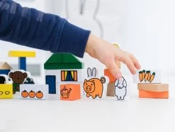 Bambolino Toys Nijntje Boerderij Houten Blokken 33410 -Kinderkraft Winkel bambolino toys nijntje boerderij houten blokken 33410 2