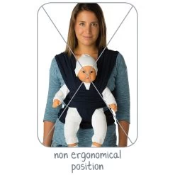 Babylonia Tricot-Slen Organic Sierra Brown Draagdoek BDDTS_1_903 15 Babylonia Tricot-Slen Organic Sierra Brown Draagdoek BDDTS_1_903 -Kinderkraft Winkel bddts position 04 lr