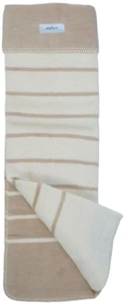 Zaffiro Ecru & Beige Gestreept 75 X 100 Cm Wiegdeken 15090 4 Zaffiro Ecru & Beige Gestreept 75 X 100 Cm Wiegdeken 15090 - Afbeelding 2