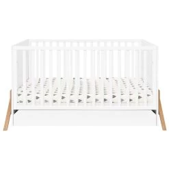Bellamy Lotta Snow Babykamer: Ledikant/Juniorbed, Commode Met 6 Lades En 2-Deurskast -Kinderkraft Winkel bellamy lotta snow 70 x 140 cm ledikant juniorbed lobilo70 2 4