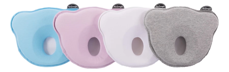 Bo Jungle B-Cosy Jersey Blauw Ergonomisch Hoofdkussentje B800330 4 Bo Jungle B-Cosy Jersey Blauw Ergonomisch Hoofdkussentje B800330 - Afbeelding 2