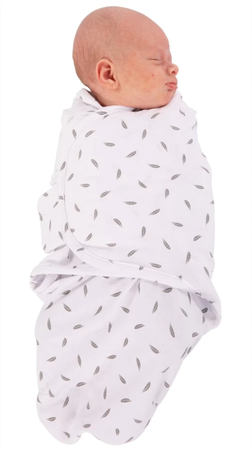 Bo Jungle B-Wrap Grey Feathers Small Wikkeldeken B172300 4 Bo Jungle B-Wrap Grey Feathers Small Wikkeldeken B172300 - Afbeelding 2