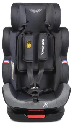 Cangaroo Colonel Dark Grey SPS Isofix 0-36 Kg Autostoel 0212 21 Cangaroo Colonel Dark Grey SPS Isofix 0-36 Kg Autostoel 0212 -Kinderkraft Winkel cangaroo colonel light grey 0 36 kg autostoel 0205 12 1