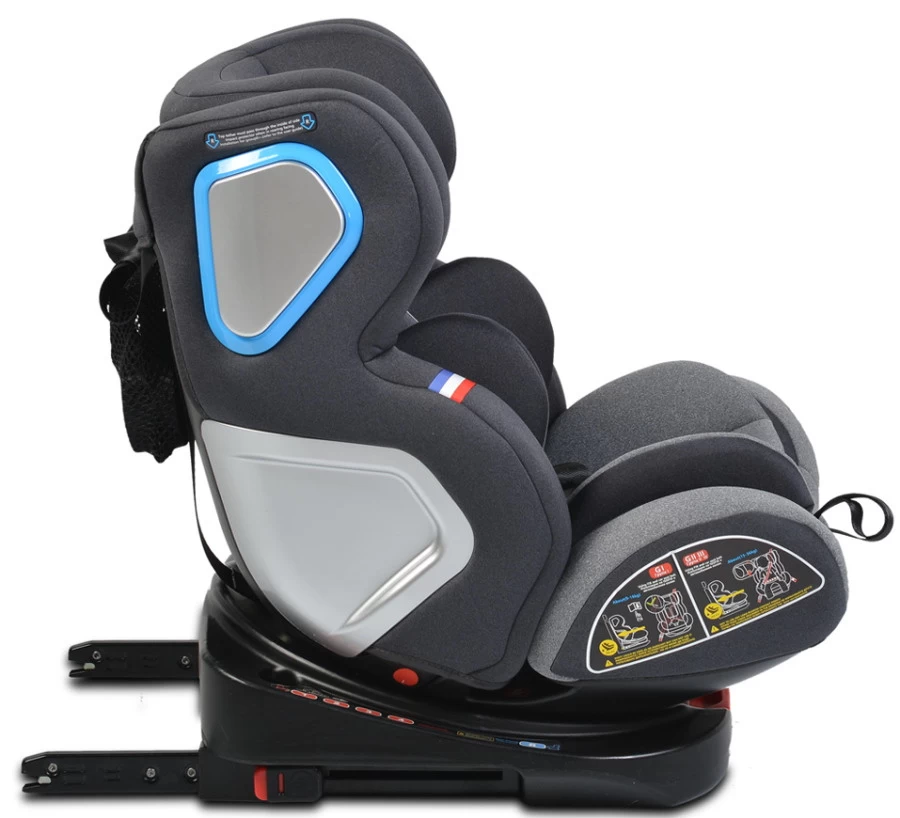 Cangaroo Colonel Dark Grey SPS Isofix 0-36 Kg Autostoel 0212 5 Cangaroo Colonel Dark Grey SPS Isofix 0-36 Kg Autostoel 0212 - Afbeelding 3