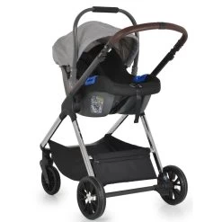 Cangaroo Empire Light Grey 3-in-1 Kinderwagen Incl. Autostoel -Kinderkraft Winkel cangaroo empire light grey 3 in 1 kinderwagen incl. autostoel 16