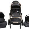 Cangaroo Polly Black 3-in-1 Combi Kinderwagen Incl. Autostoel -Kinderkraft Winkel cangaroo polly black 3 in 1 combi kinderwagen incl. autostoel