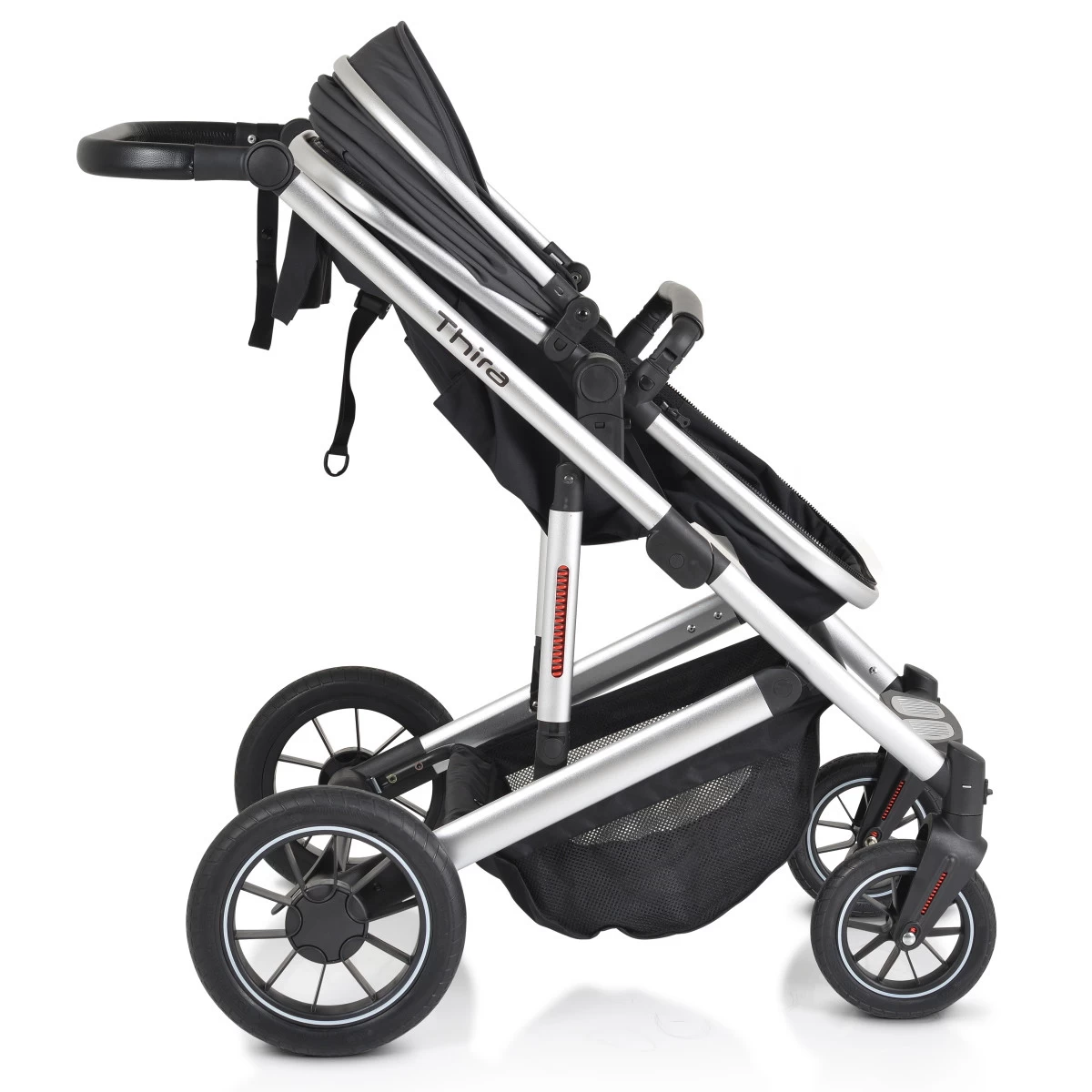 Cangaroo Thira Grey 3-in-1 Combi Kinderwagen Incl. Autostoel 18 Cangaroo Thira Grey 3-in-1 Combi Kinderwagen Incl. Autostoel - Afbeelding 16