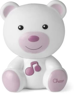 Chicco Dreamlight Bear Pink Nachtlampje Met Muziek C09830.10