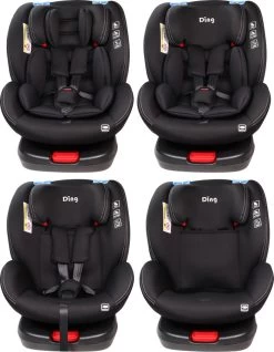 Ding Cruz Black 360° Isofix Autostoel 0-36kg DI-101919 21 Ding Cruz Black 360° Isofix Autostoel 0-36kg DI-101919 -Kinderkraft Winkel di 101919 ding cruz black 4options 1
