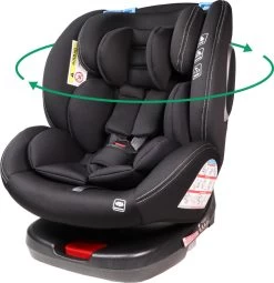 Ding Cruz Black 360° Isofix Autostoel 0-36kg DI-101919