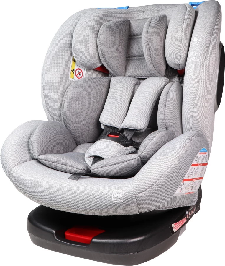 Ding Cruz Light Grey 360° Isofix Autostoel 0-36kg DI-101921 8 Ding Cruz Light Grey 360° Isofix Autostoel 0-36kg DI-101921 - Afbeelding 6