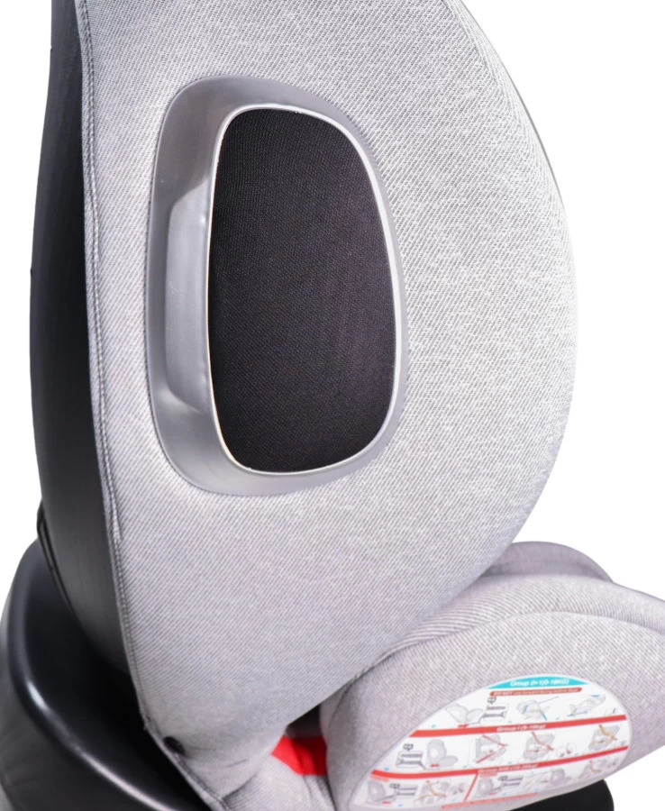 Ding Cruz Light Grey 360° Isofix Autostoel 0-36kg DI-101921 11 Ding Cruz Light Grey 360° Isofix Autostoel 0-36kg DI-101921 - Afbeelding 9