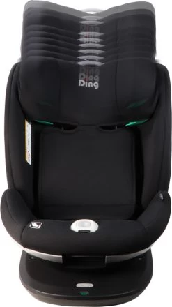 Ding Mace Black 360° I-Size Autostoel 0-36kg DI-111916 -Kinderkraft Winkel di 111916 ding mace black 02