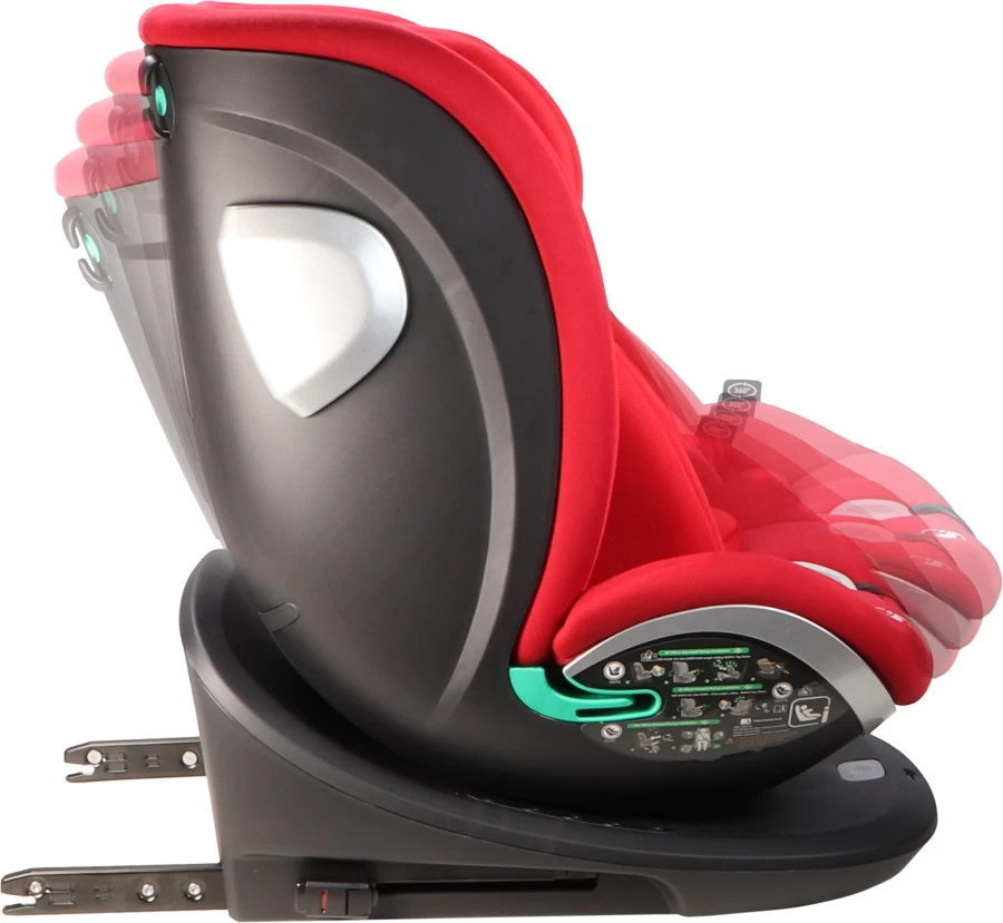 Ding Mace Red 360° I-Size Autostoel 0-36kg DI-111918 4 Ding Mace Red 360° I-Size Autostoel 0-36kg DI-111918 - Afbeelding 2