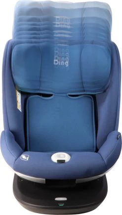 Ding Mace Blue 360° I-Size Autostoel 0-36kg DI-111919 -Kinderkraft Winkel di 111919 ding mace blue 02