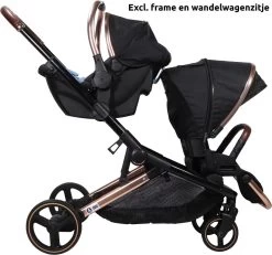 Ding Amigo Black/Rose 0-13kg Autostoel DI-191709 -Kinderkraft Winkel ding amigo black rose 0 13kg autostoel di 191709 2