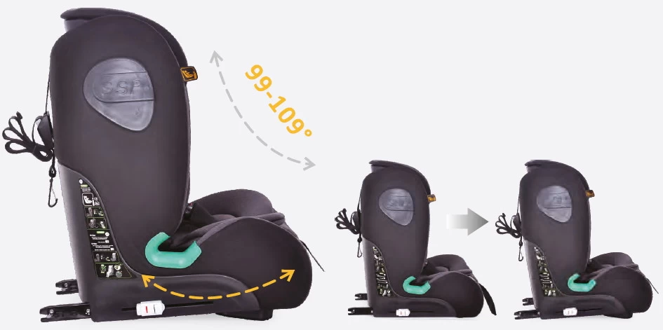 Ding York Black I-Size Autostoel 9-36 Kg K63 11 Ding York Black I-Size Autostoel 9-36 Kg K63 - Afbeelding 9