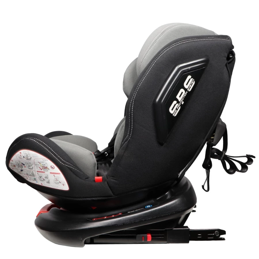 Ding Zeno 360° SPS Grijs Autostoel 0-36kg CS008 5 Ding Zeno 360° SPS Grijs Autostoel 0-36kg CS008 - Afbeelding 3