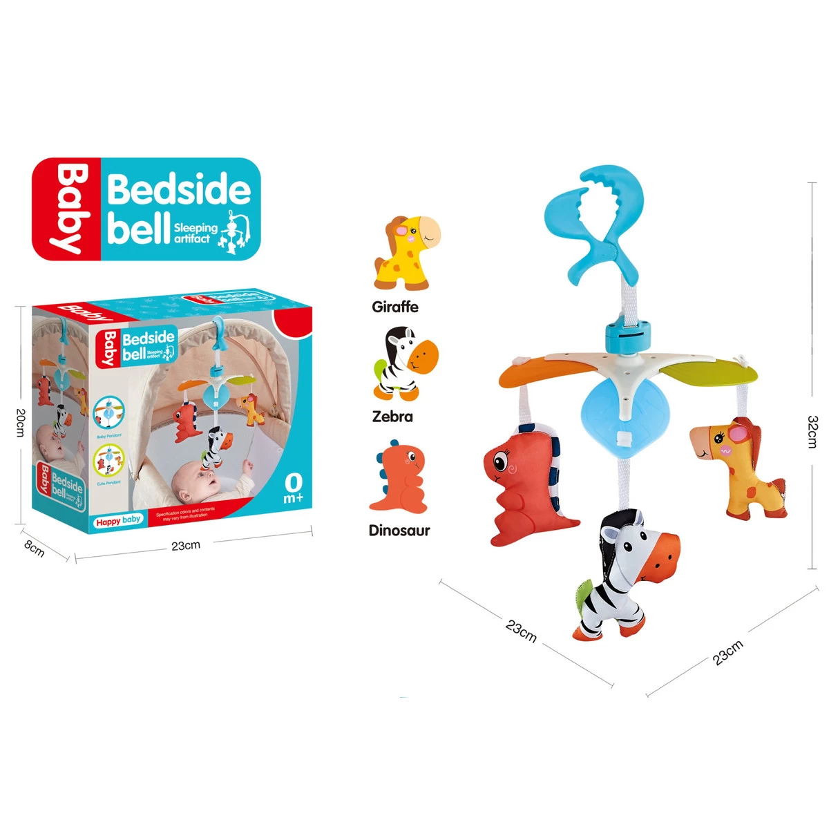 Eco Toys Blue Babymobiel Kinderwagen Speelgoed HC527701 7 Eco Toys Blue Babymobiel Kinderwagen Speelgoed HC527701 - Afbeelding 5