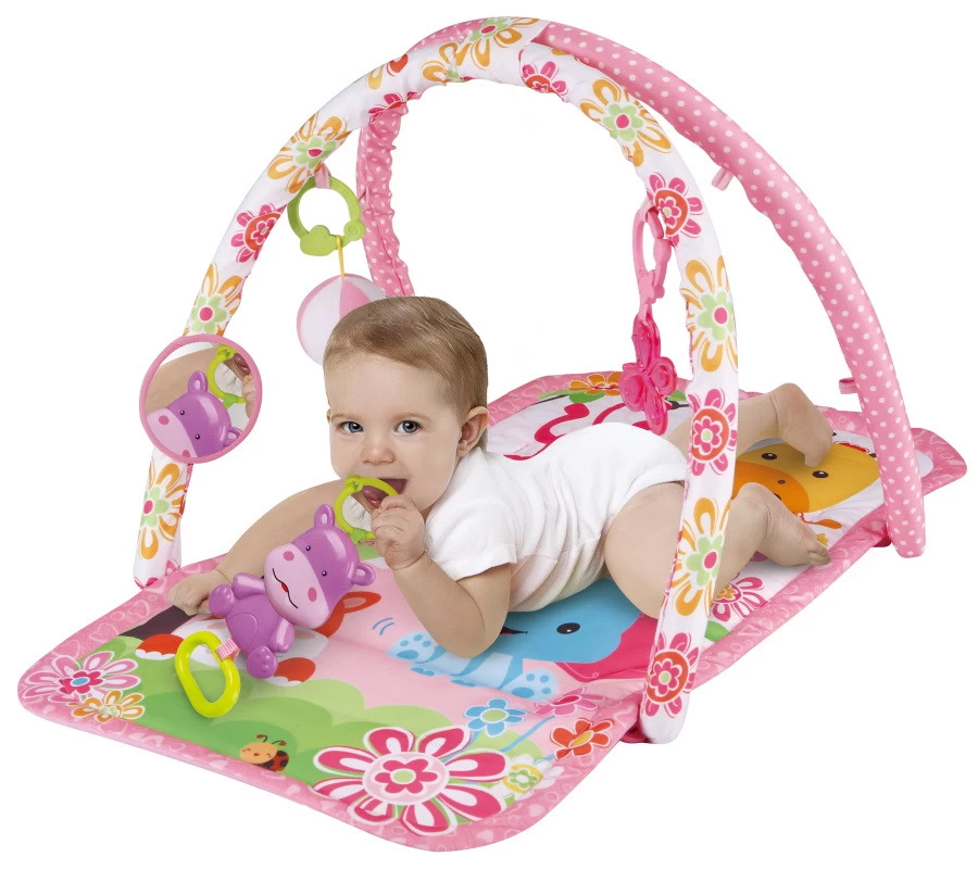 Eco Toys Lovely Zoo Roze Speelkleed Met Muziek HC506612 4 Eco Toys Lovely Zoo Roze Speelkleed Met Muziek HC506612 - Afbeelding 2