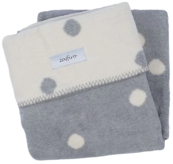 Zaffiro Ecru & Grijs Gestipt 100 X 150 Cm Ledikantdeken 15250 3 Zaffiro Ecru & Grijs Gestipt 100 X 150 Cm Ledikantdeken 15250