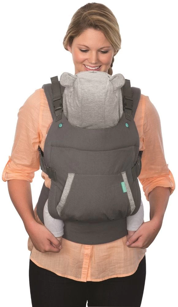 Infantino Cuddle Up Ergonomic Hoodie Draagzak BK-05331 9 Infantino Cuddle Up Ergonomic Hoodie Draagzak BK-05331 - Afbeelding 7