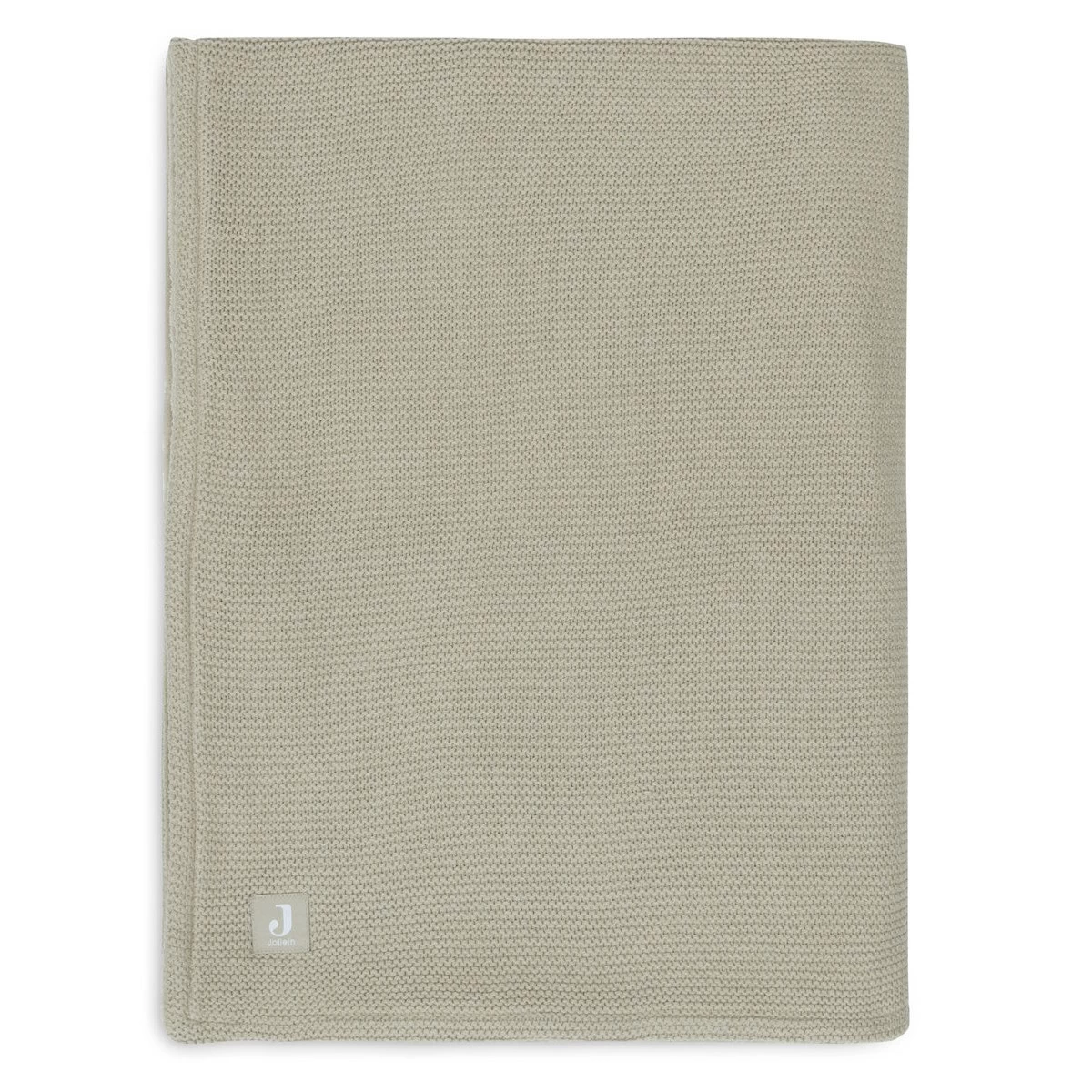 Jollein Basic Knit Olive Green / Fleece 100 X 150 Cm Ledikantdeken 517-522-67054 - Afbeelding 2