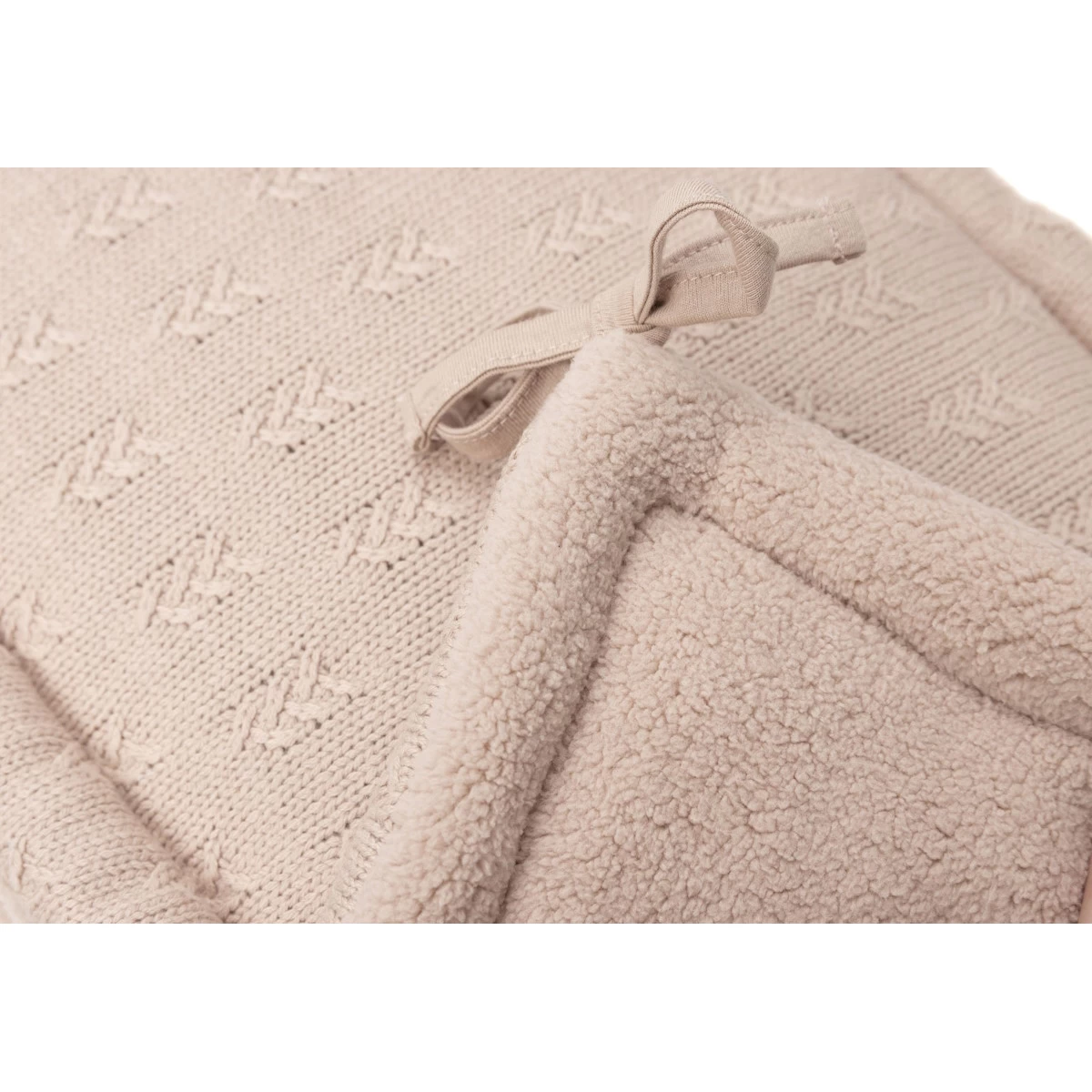 Jollein Grain Knit Wild Rose 30 X 180 Cm Bedbumper 004-895-67065 6 Jollein Grain Knit Wild Rose 30 X 180 Cm Bedbumper 004-895-67065 - Afbeelding 4