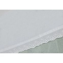 Jollein Lace Ivory 120 X 150 Cm Ledikantlaken 008-524-67031 -Kinderkraft Winkel jollein lace ivory wieglaken ledikant laken 1 1