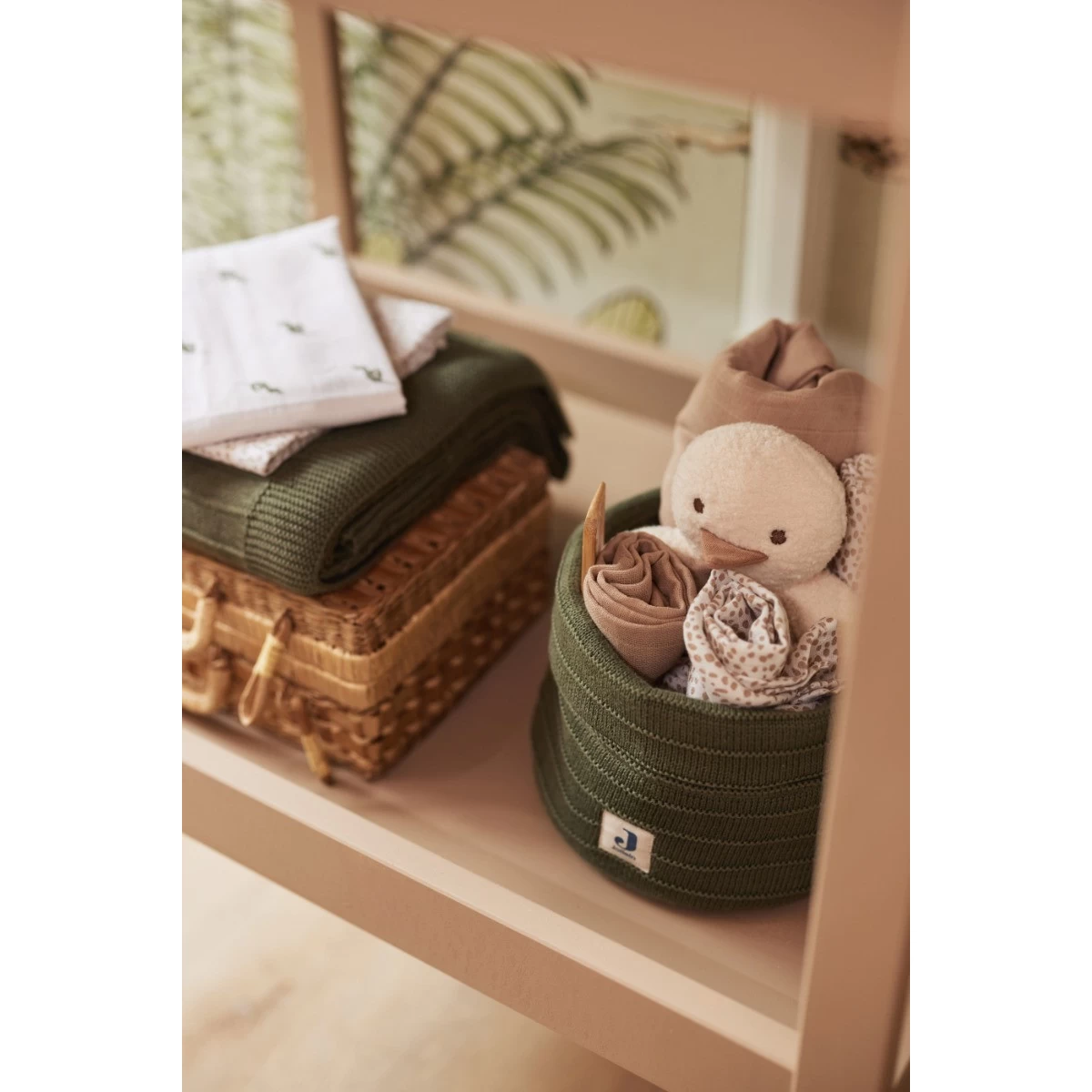 Jollein Pure Knit Leaf Green Commodemandje 580-001-67010 9 Jollein Pure Knit Leaf Green Commodemandje 580-001-67010 - Afbeelding 7