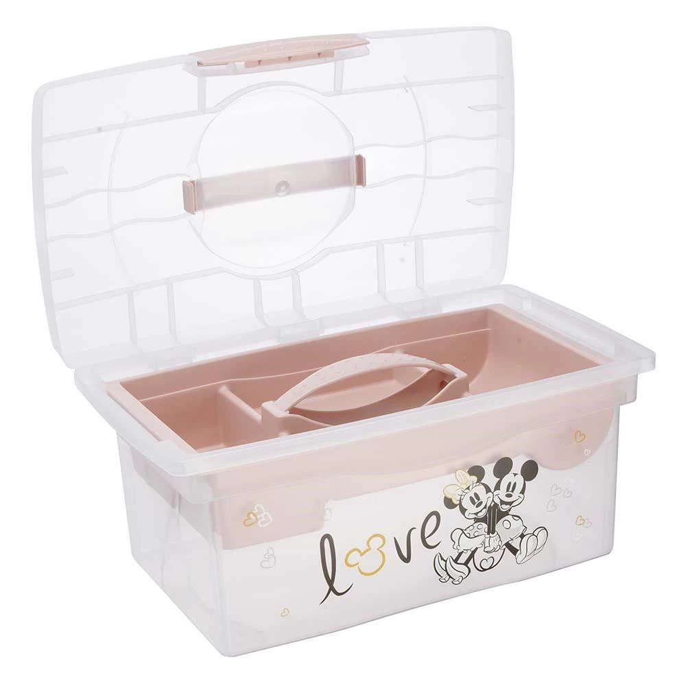 Keeeper Minnie Mouse Roze Draagbare Opbergbox Met Organizer 1220258124700 4 Keeeper Minnie Mouse Roze Draagbare Opbergbox Met Organizer 1220258124700 - Afbeelding 2