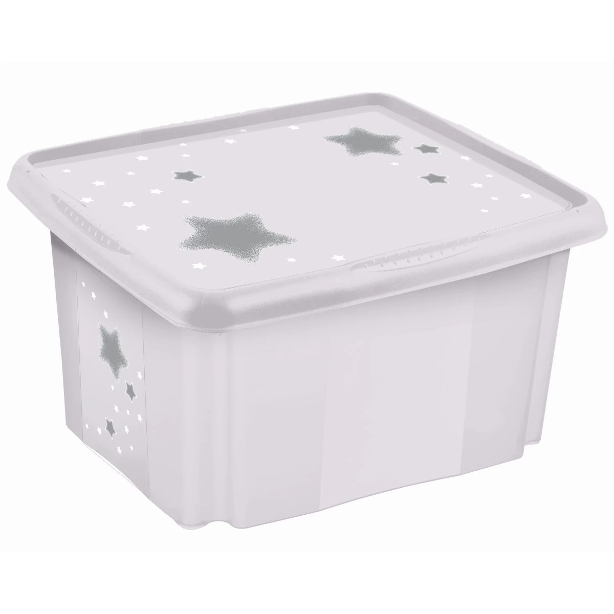 Keeeper Stars Wit 45L Opbergbox 1224351919600 3 Keeeper Stars Wit 45L Opbergbox 1224351919600