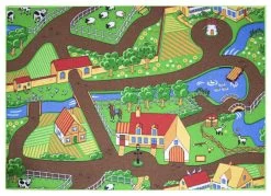 Kids Corner Farm Life/Sweet Town 95x113 Cm Omkeerbaar Vloerkleed En Speelmat 12 Kids Corner Farm Life/Sweet Town 95x113 Cm Omkeerbaar Vloerkleed En Speelmat -Kinderkraft Winkel kids corner farm lifesweet town 95x113 cm omkeerbaar vloerkleed en speelmat 3